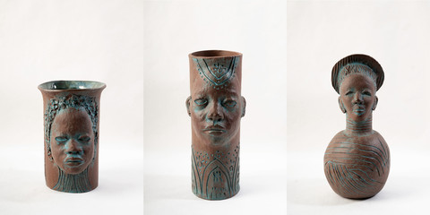 Ancestor Vessels: a study of Turquoise and Terra Cotta