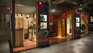 Interactive exhibits within the U-505