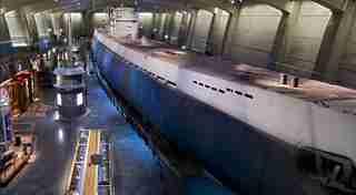 U-505 Submarine and interactive exhibits