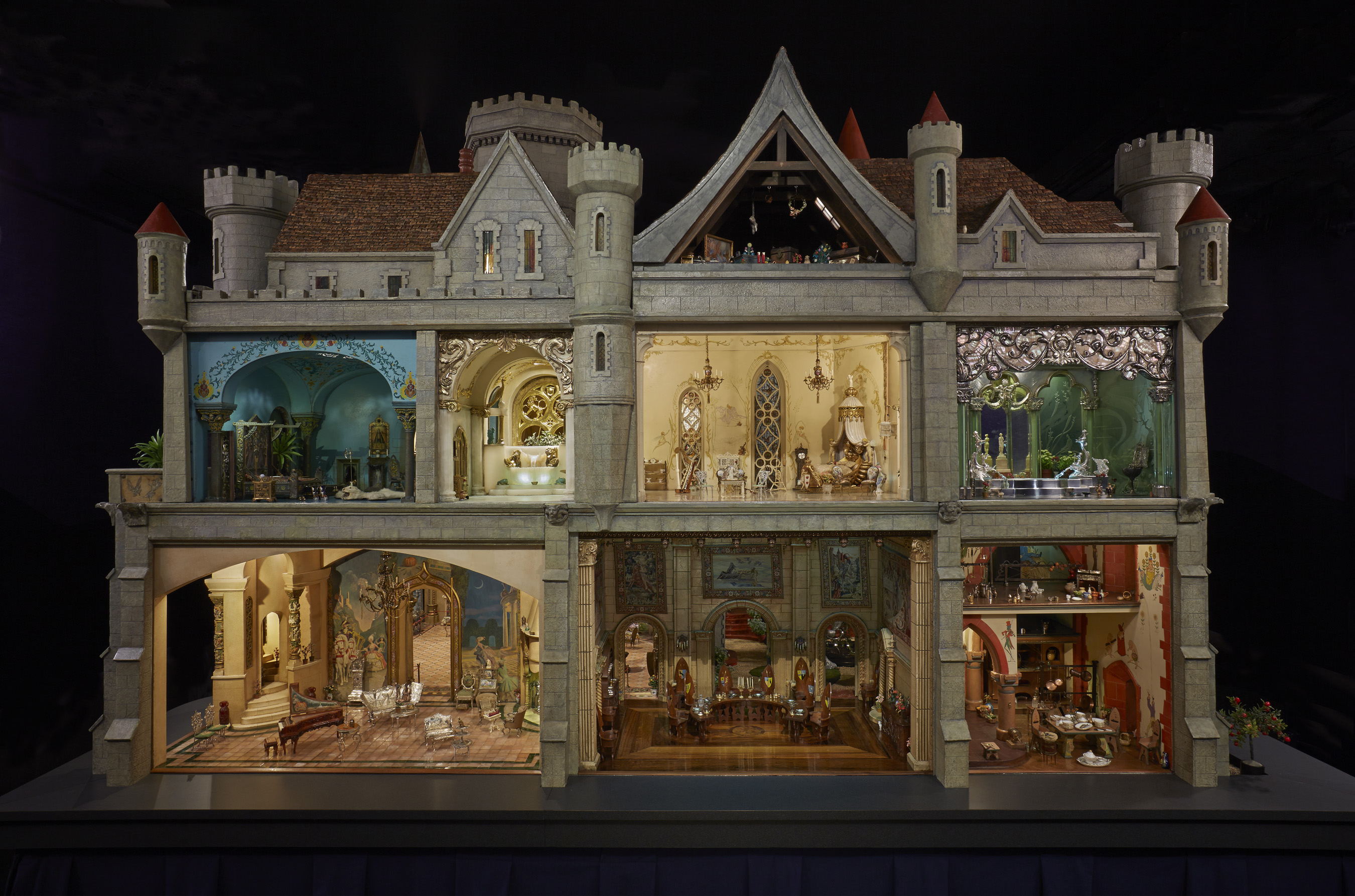 castle dollhouse kits